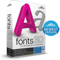 : Summitsoft Creative Fonts 3D v10.5