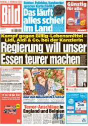 :  Bild Zeitung 03 Februar 2020