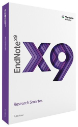 : EndNote X v9.3.1.13758