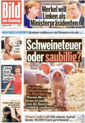 :  Bild am Sonntag vom 09 Februar 2020