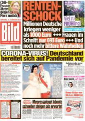 :  Bild Zeitung 15 Februar 2020