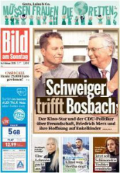 :  Bild am Sonntag vom 16 Februar 2020