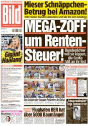 :  Bild Zeitung 19 Februar 2020