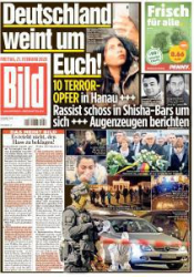 :  Bild Zeitung 21 Februar 2020