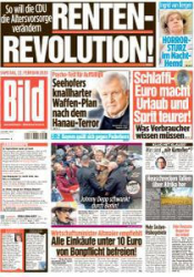 :  Bild Zeitung 22 Februar 2020