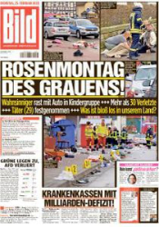 :  Bild Zeitung 25 Februar 2020