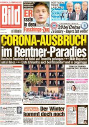 :  Bild Zeitung 26 Februar 2020