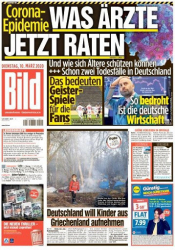 :  Bild Zeitung 10 März 2020