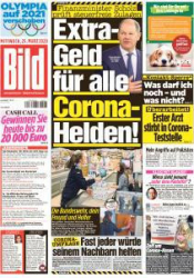 :  Bild Zeitung 25 März 2020