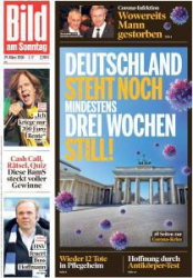 :  Bild am Sonntag vom 29 März 2020