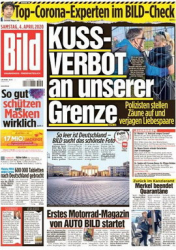 :  Bild Zeitung 04 April 2020