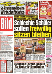 :  Bild Zeitung 06 April 2020