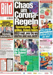 :  Bild Zeitung 09 April 2020