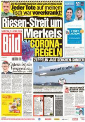 :  Bild Zeitung 11 April 2020