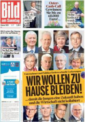 :  Bild am Sonntag vom 12 April 2020