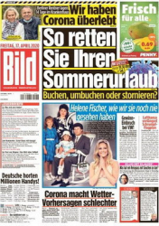 :  Bild Zeitung 17 April 2020