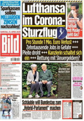 :  Bild Zeitung 25 April 2020