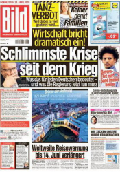 :  Bild Zeitung 30 April 2020