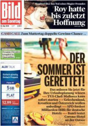 :  Bild am Sonntag vom 10 Mai 2020