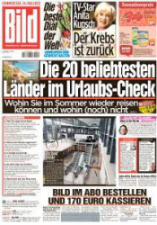 :  Bild Zeitung 14 Mai 2020