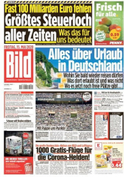 :  Bild Zeitung 15 Mai 2020