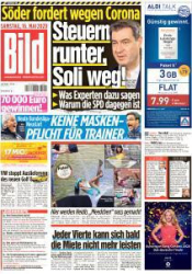 :  Bild Zeitung 16 Mai 2020