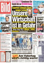 : Bild Zeitung 19 Mai 2020