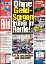 : Bild Zeitung vom 25. Mai 2020