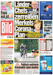 : Bild Zeitung vom 27. Mai 2020