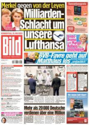 : Bild  Zeitung 28 Mai 2020