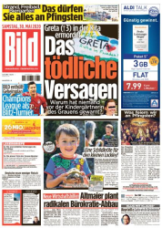 : Bild Zeitung vom 30. Mai 2020