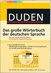 : Duden Das große Wörterbuch - der Deutschen Sprache