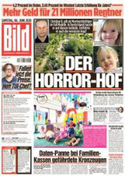 :  Bild  Zeitung 06 Juni 2020