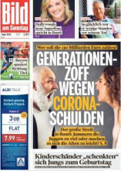 :  Bild  am Sonntag vom 07 Juni 2020