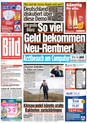 : Bild Zeitung vom 08. Juni 2020