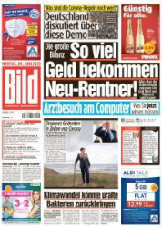 :  Bild  Zeitung 08 Juni 2020