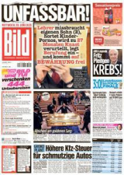 :  Bild  Zeitung 10 Juni 2020