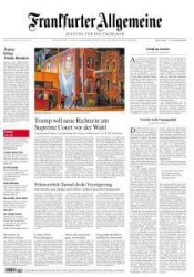 :  Frankfurter Allgemeine 21 September 2020