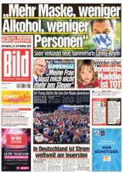 :  Bild Zeitung vom 23 September 2020