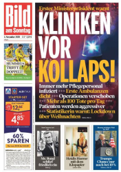 : Bild am Sonntag vom 01. November 2020