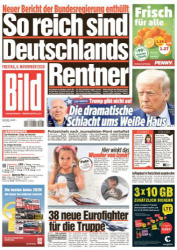 : Bild Zeitung vom 06 November 2020