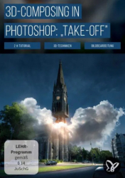 : PSD Tutorials 3D Composing in Photoshop Take off