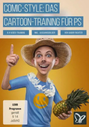 : PSD Tutorials Comic Style Das Cartoon Training fuer Photoshop