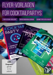 : PSD Tutorials Flyer Vorlagen fuer Cocktailpartys