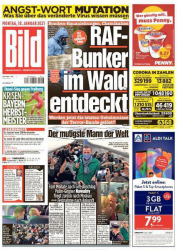 : Bild Zeitung - 18. Januar 2021