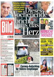 : Bild Zeitung vom 23 Januar 2021