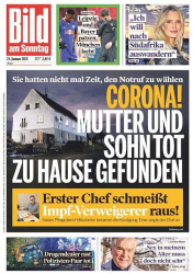 : Bild am Sonntag vom 24. Januar 2021