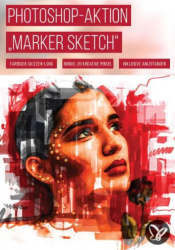 : PSD Tutorials Photoshop Aktion Marker Sketch