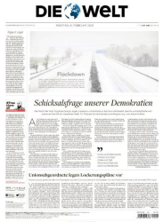 : DIE WELT vom 08 Februar 2021