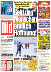 : Bild Zeitung vom 15 Februar 2021